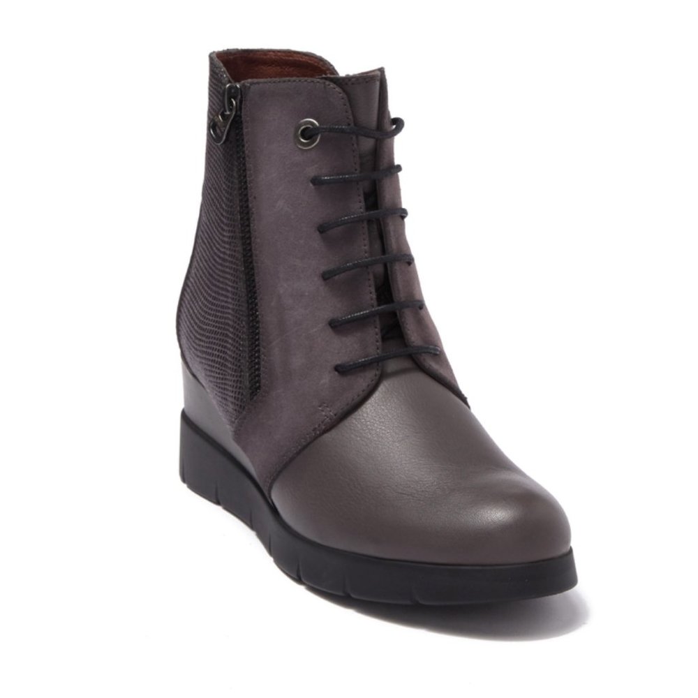 Hispanitas Lydia Hispanitas Granny, Boho style Bootie Graphite Size EU 41 (US10)